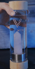 Clear Quartz Vital Crystal Tower Water Bottle