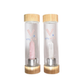 Clear Quartz Vital Crystal Tower Water Bottle