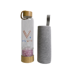 VITAL ROSE CRYSTAL WATER BOTTLE