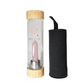 Rose Quartz Vital Crystal Tower Water Bottle